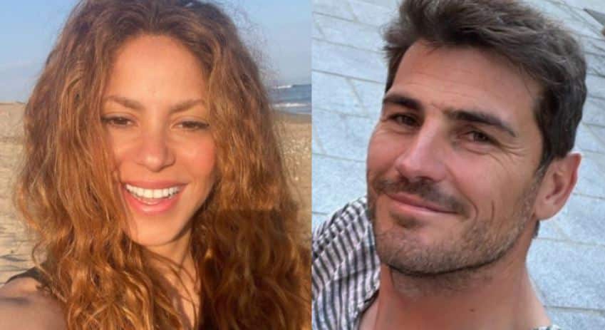 Iker Casillas y Shakira