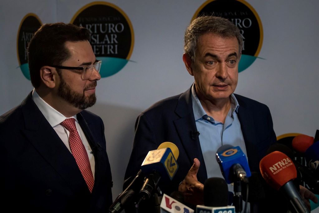Zapatero llegó a Caracas - noticiacn
