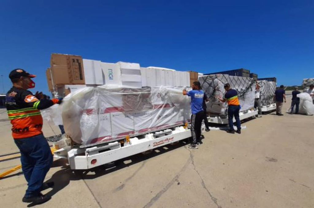 Llegan a Venezuela más 6 millones de insumos - noticiacn