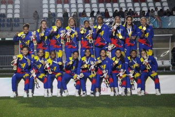 Fútbol femenino de Venezuela oro Sudamericanos - acn