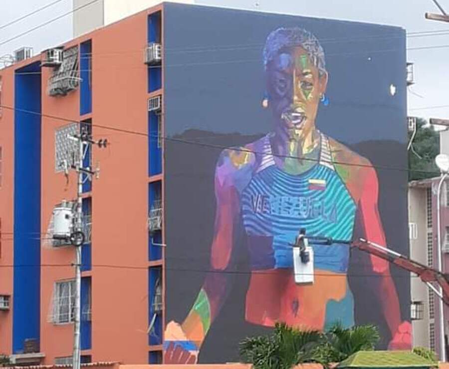 Mural Yulimar Rojas acn