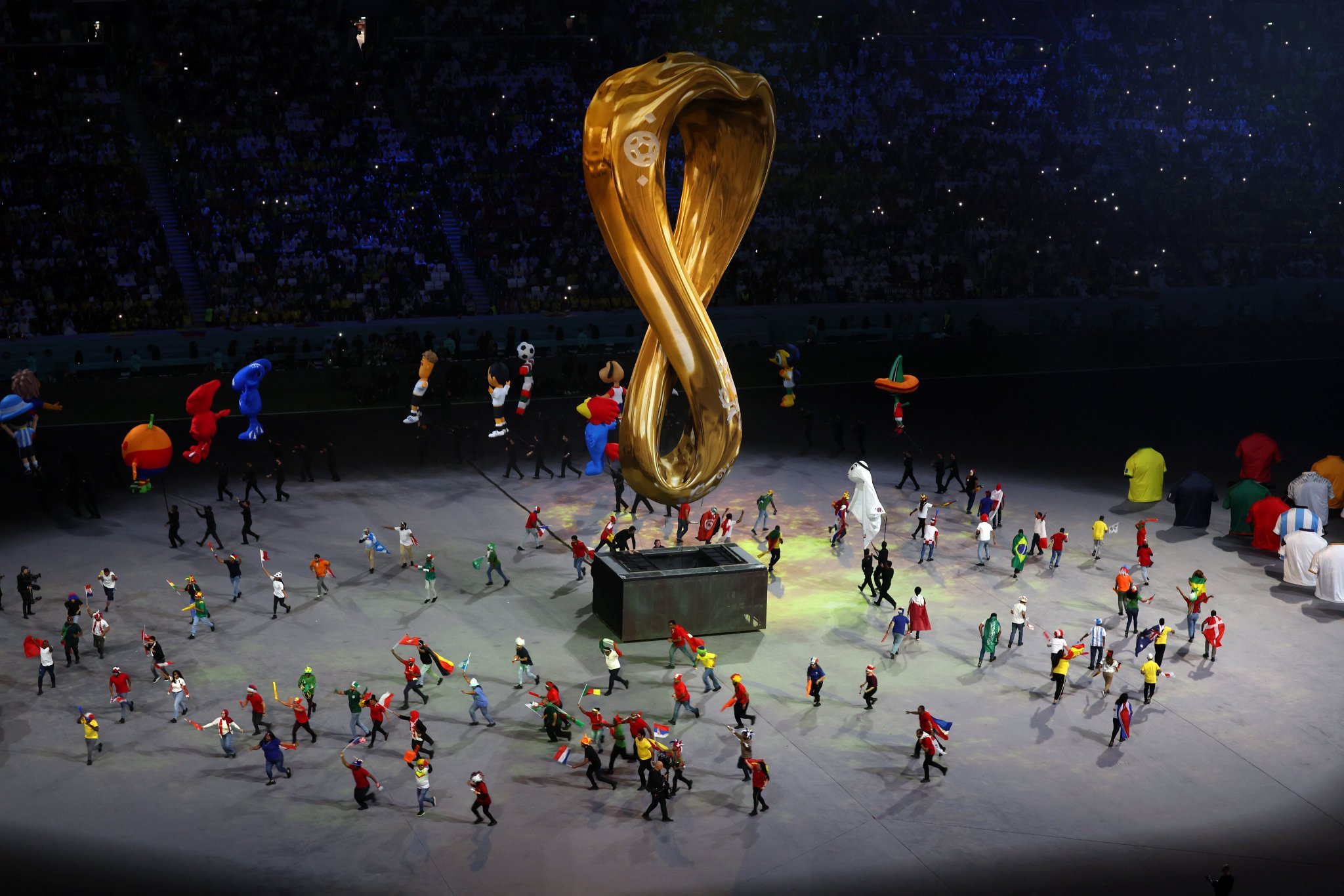 ceremonia inaugural de Qatar 2022 - acn