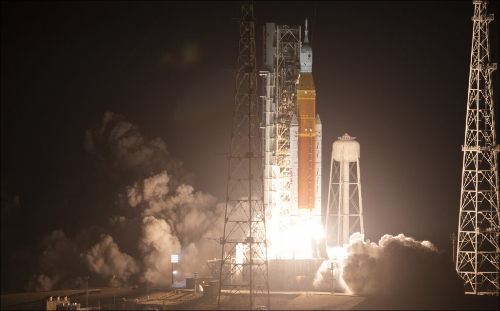 Despegó Misión Artemis I-acn
