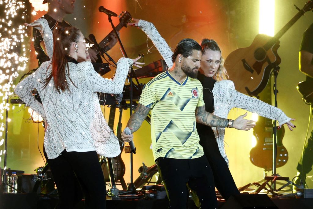 Maluma abrió FIFA Fan Festival - noticiacn
