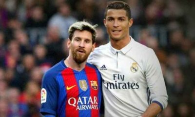 Lionel Messi y Cristiano Ronaldo juntos - acn