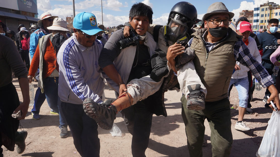 fallecidos durante protestas Perú-acn