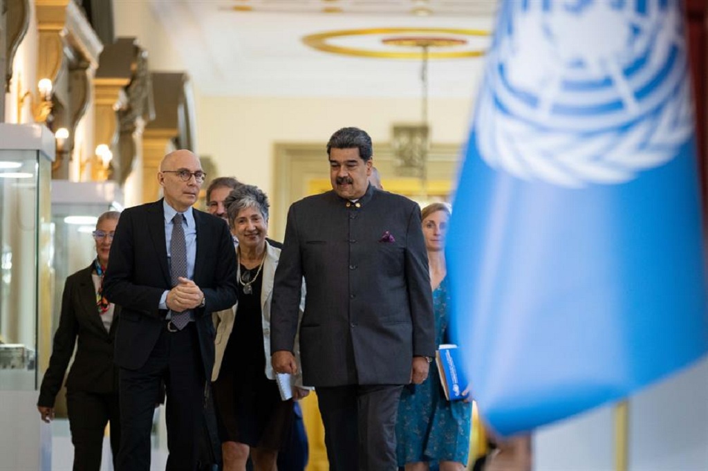 Maduro recibió al alto comisionado de la ONU - noticiacn