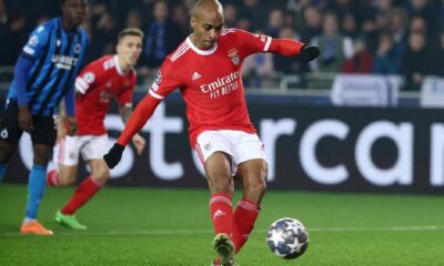 Benfica derrotó a Brujas - noticiacn