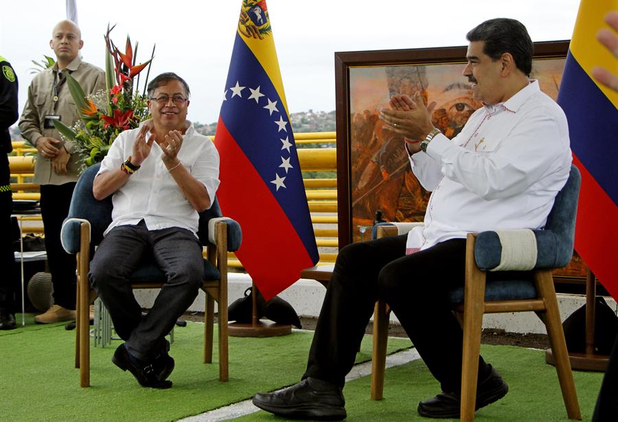 Maduro y Petro acuerdan incrementar comercio - noticiacn
