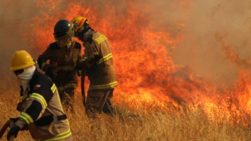 15 fallecidos por incendios forestales en Chile-acn