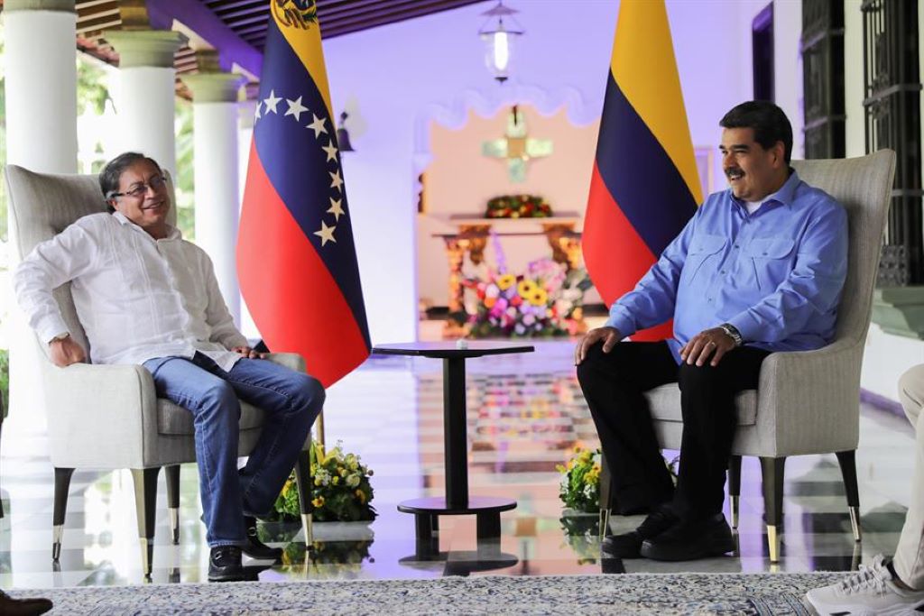 Maduro y Petro celebran un exprés y opaco tercer encuentro - noticiacn
